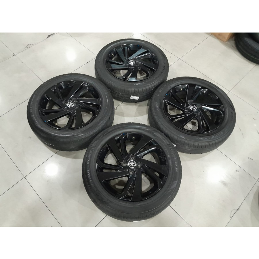 Jual velg mobil bekas OEM RAIZE ring 17 pcd 4x100 plus ban 205 60 r17 ...