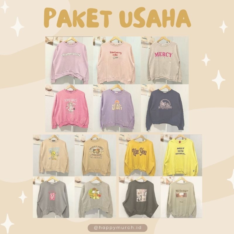 Paket usaha crewneck sale