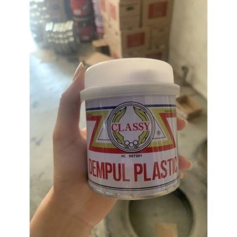 Jual Dempul Classy 1/4 kg 250 gram / Dempul Besi / Dempul Kayu | Shopee ...