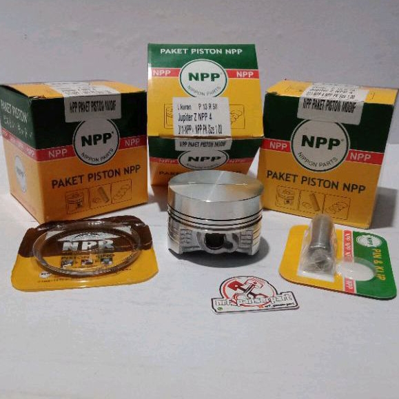Jual NPP4/PISTON KIT PEN 13 MM MENTAH//SEHER SET RING BORE UP YAMAHA
