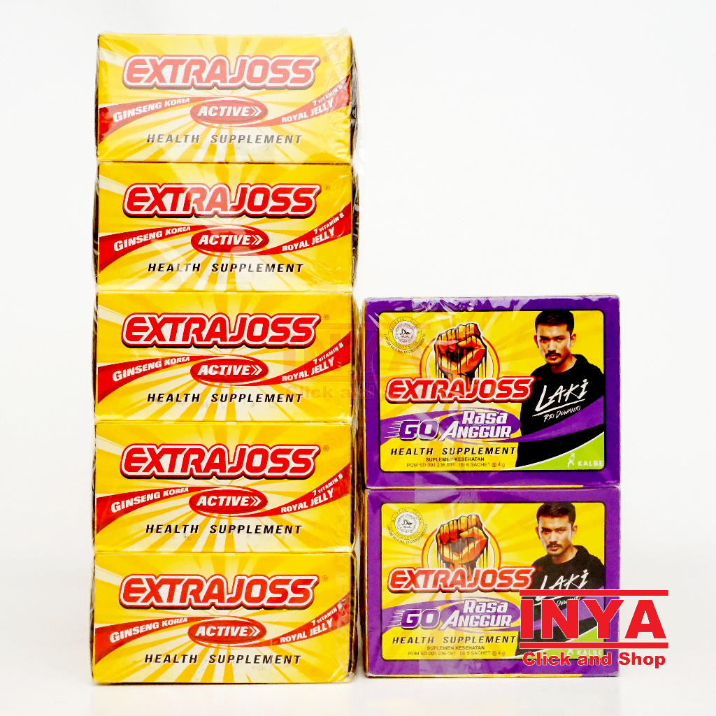 Jual Extra Joss GO Rasa Anggur & Active Box - Minuman Energi Bubuk ...