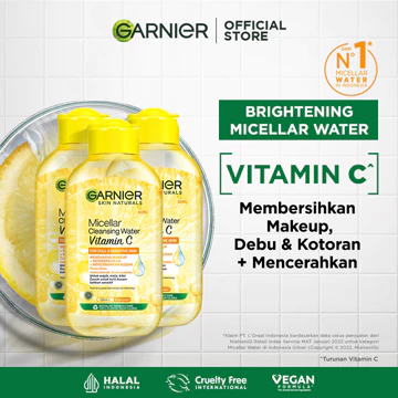 Garnier Micellar Cleansing Water Untuk Kulit Berminyak