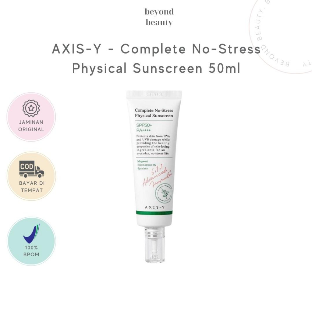 Jual AXISY Complete No Stress Physical Sunscreen 50ml Sunscreen