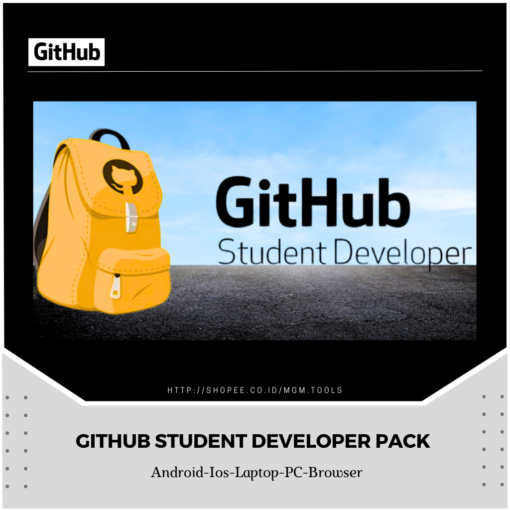 Jual GitHub Student Developer Pack Account | Shopee Indonesia