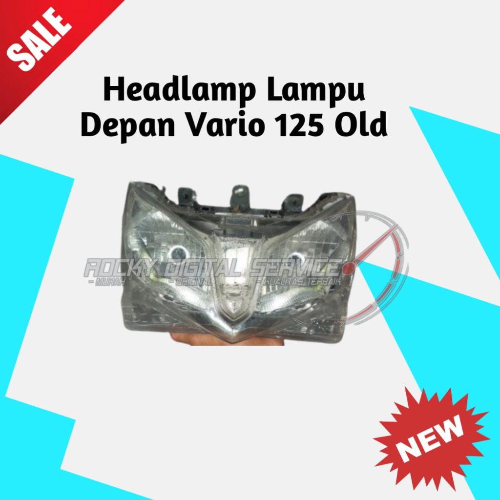 Jual Headlamp Lampu Depan Vario 125 Old Original Shopee Indonesia