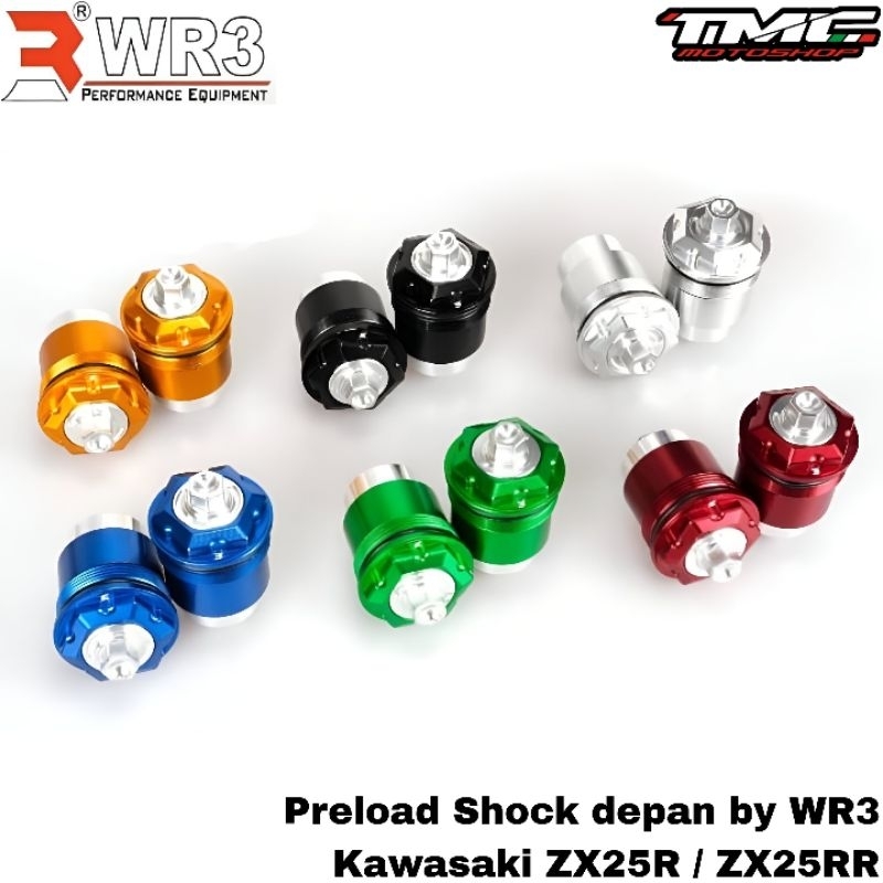 Jual Preload shock depan ZX25R ZX25 ZX25RR ZX4RR by WR3 | Shopee Indonesia