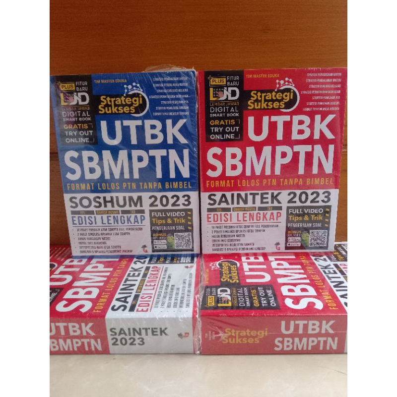 Jual Buku Snbt Sbmptn Soshum Saintek 2023 Strategi Sukses Utbk