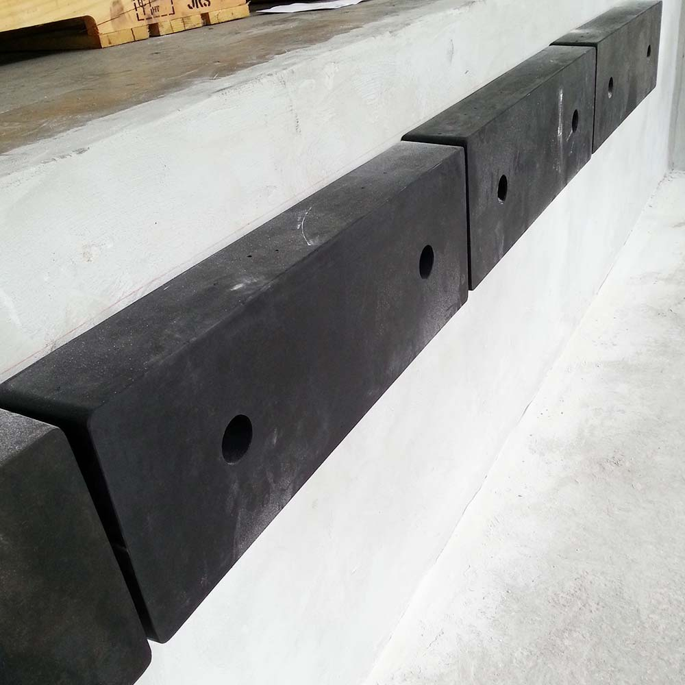Jual Karet Loading Dock KOTAK 15x10x100 cm Rubber Bumper Loading Dock