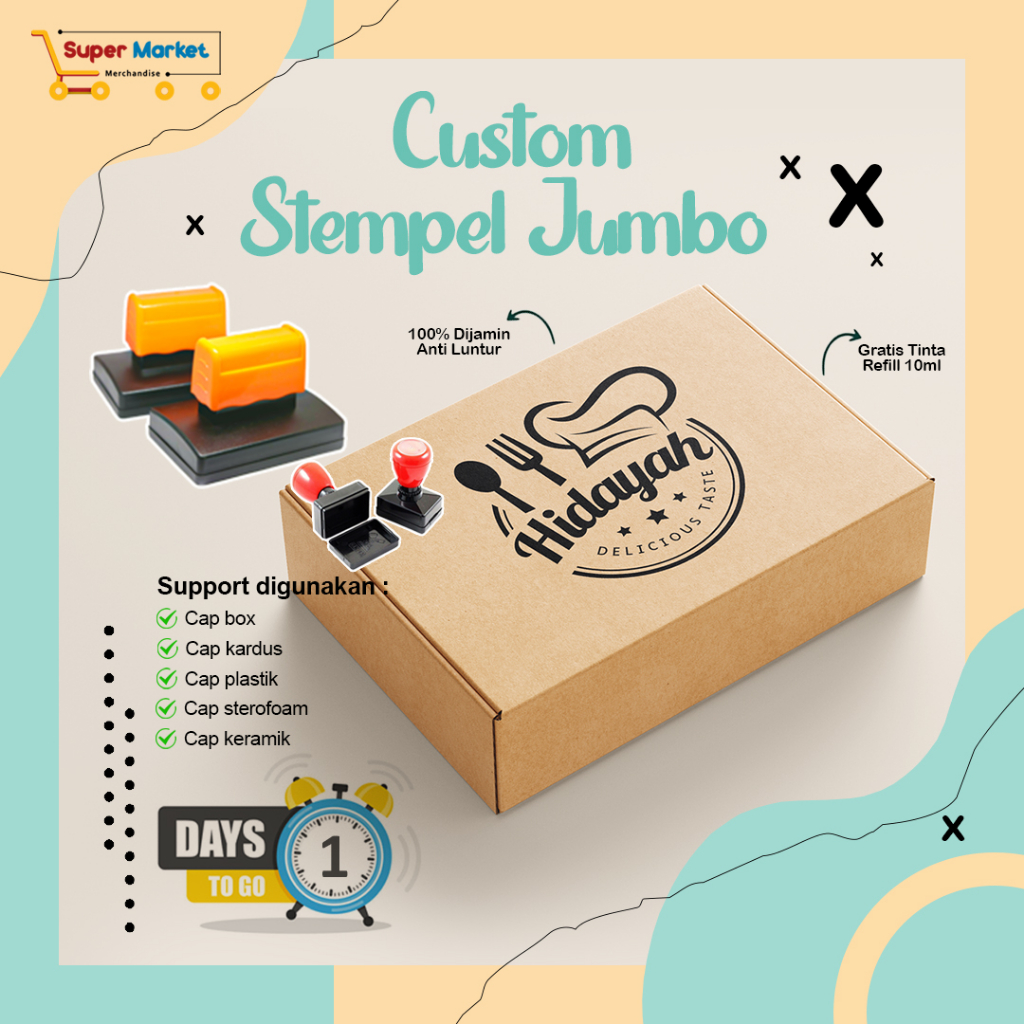 Jual [1HARI JADI] STEMPEL 𝐆𝐑𝐀𝐓𝐈𝐒 𝐓𝐈𝐍𝐓𝐀 PLASTIK GRATIS TINTA / CETAK ...