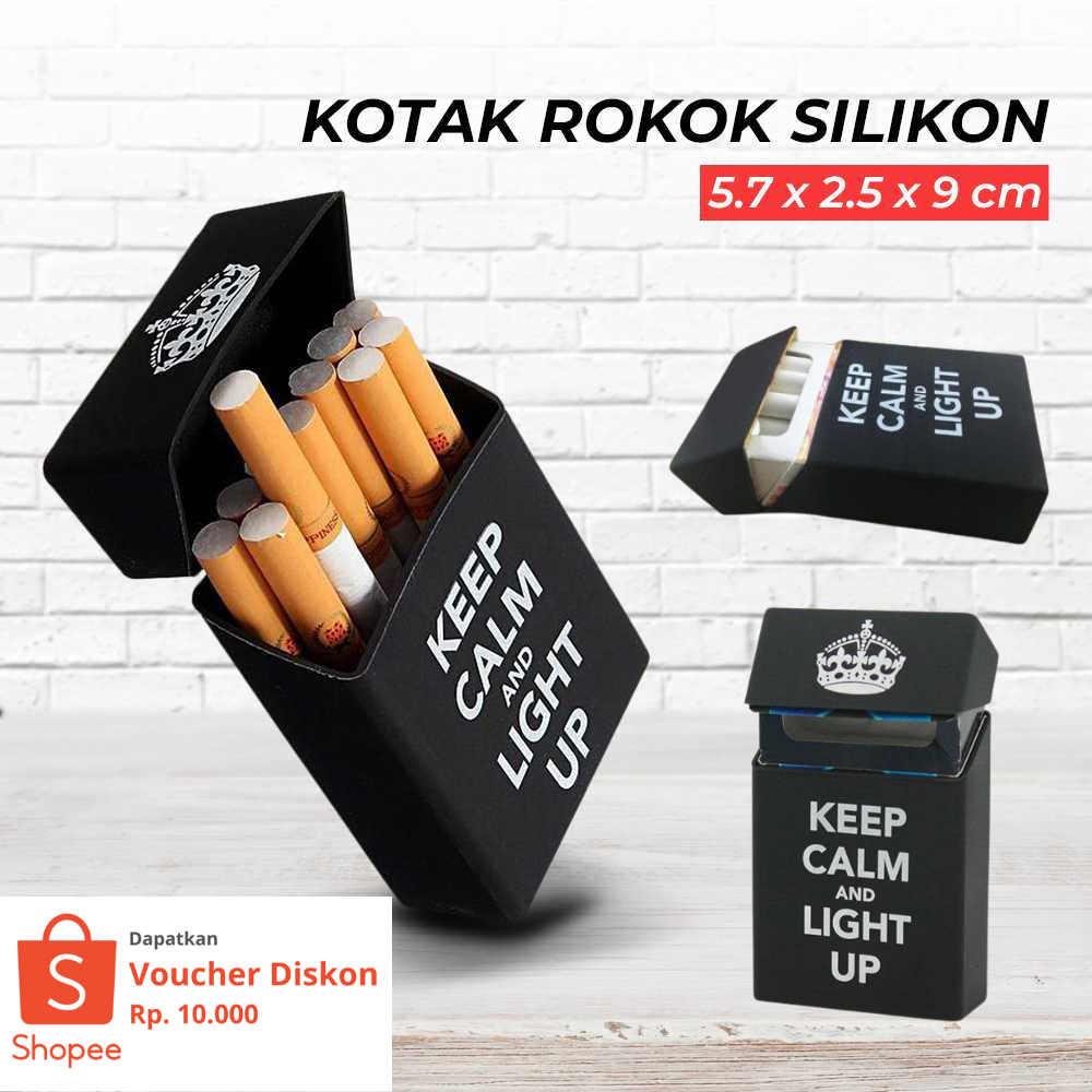 Jual Popi Shop Cover Kotak Tempat Bungkus Rokok Material Silikon