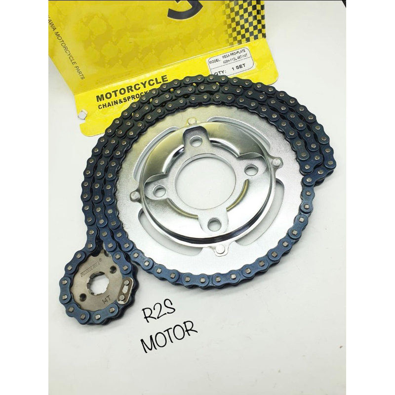 Jual Gear Set Fukukawa Megapro Lama Megapro Primus Standar Rantai