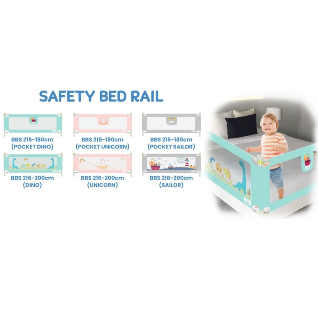Jual Bebe smart bed rail uk 180 cm & 200 cm pembatas pagar tempat tidur
