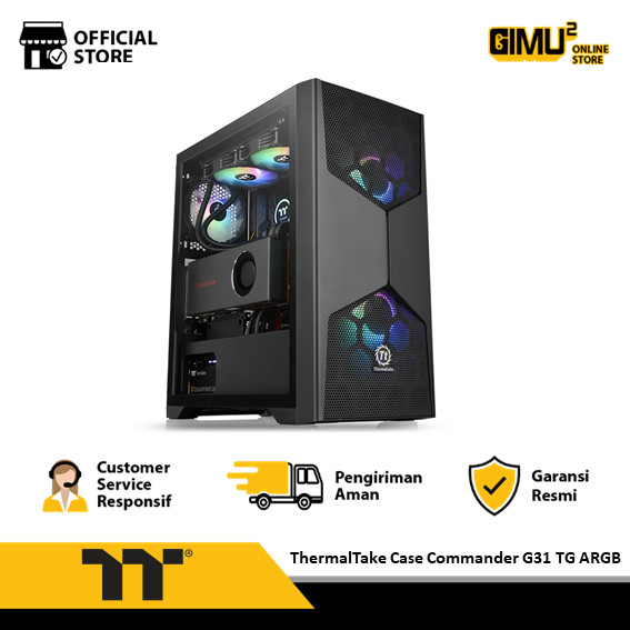 Jual ThermalTake Gaming CPU Case Commander G31 TG ARGB | Shopee Indonesia
