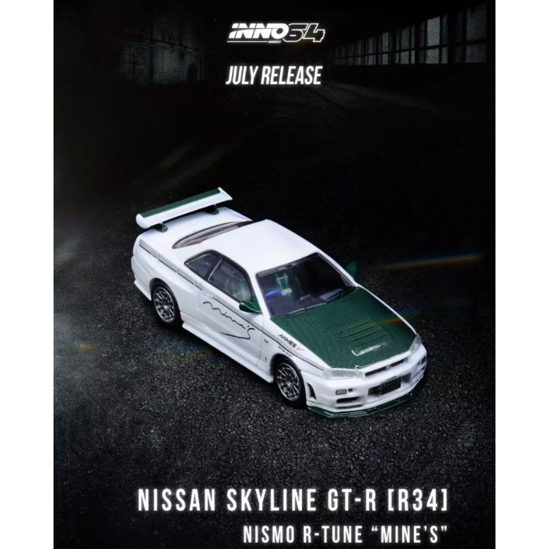 Jual INNO64 Nissan Skyline GT-R [R34] Nismo R-Tune 