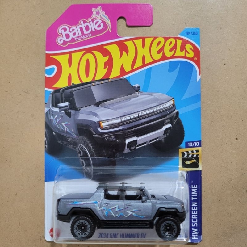 Jual Hot Wheels 2024 Gmc Hummer Ev Hw Screen Time Grey Barbie Shopee Indonesia 1019