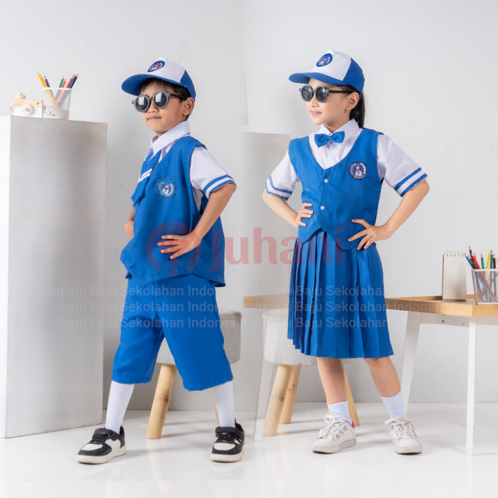 Jual Seragam TK PAUD Pendek Seragam Sekolah Anak PAUD Seragam Sekolah