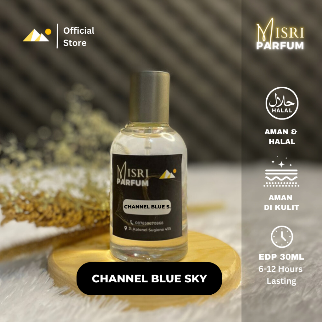Jual Misri Parfum Channel Blue Sky Shopee Indonesia