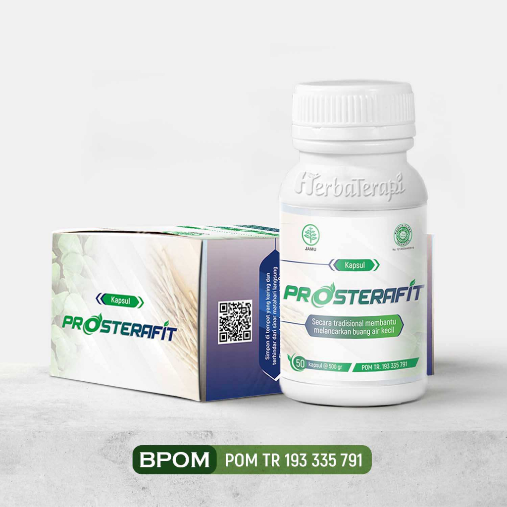 Jual Obat Prostat Prosterafit herbal pelancar buang air kecil | Shopee ...