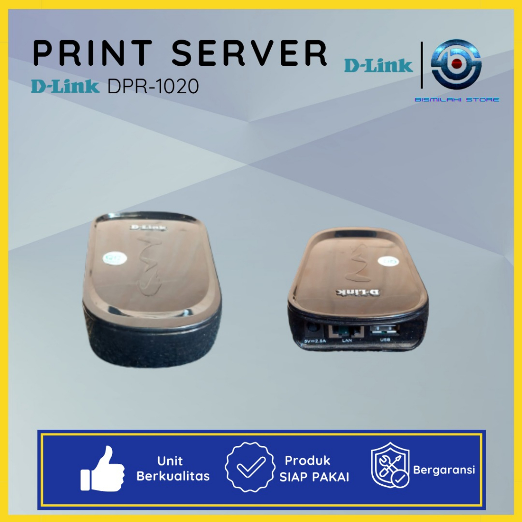 Jual Print Server DLink DPR1020 Untuk Sharing Printer Dijaringan Anda