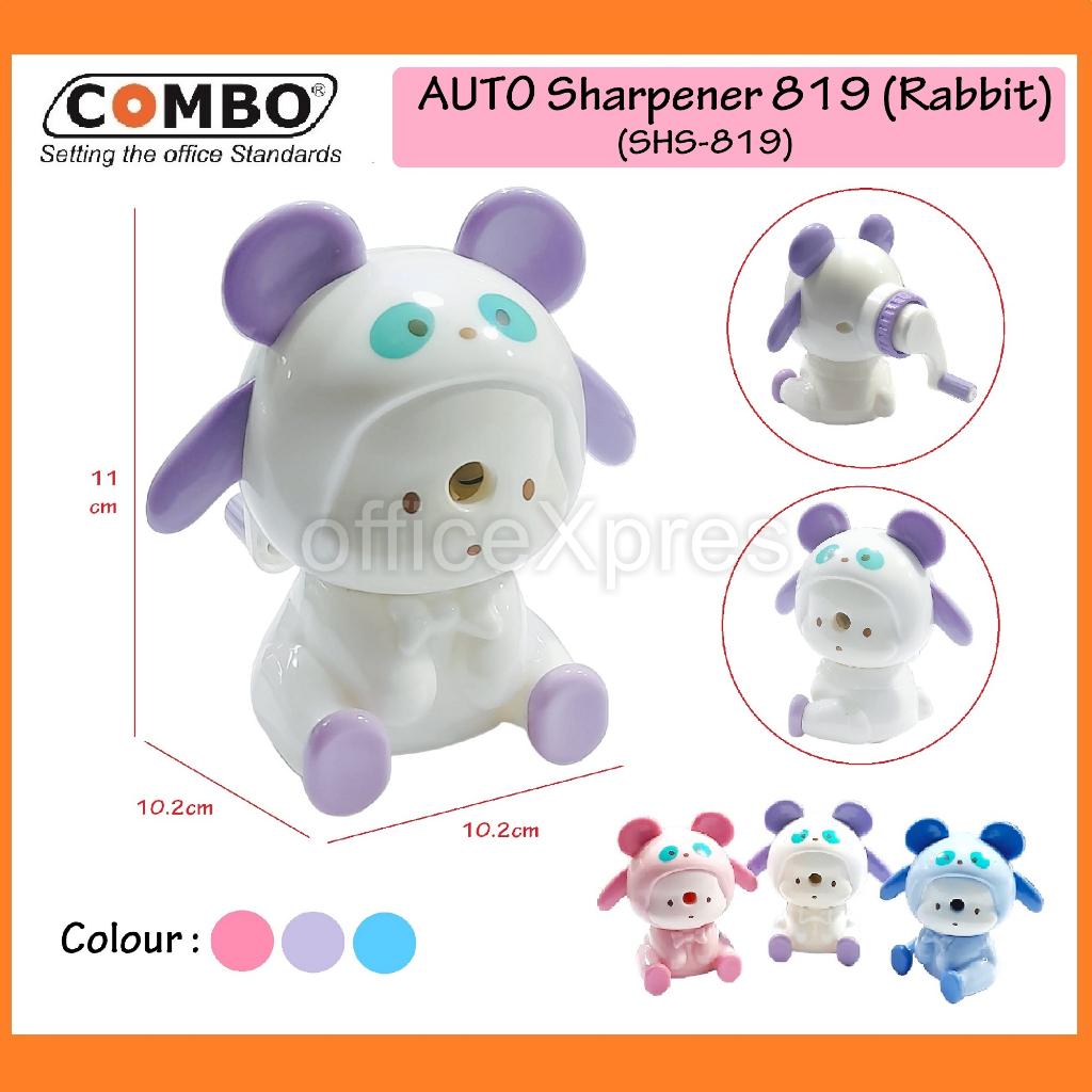 Jual Serutan Pensil / Rautan Pensil / Rautan Meja Putar Rabbit (Kelinci ...