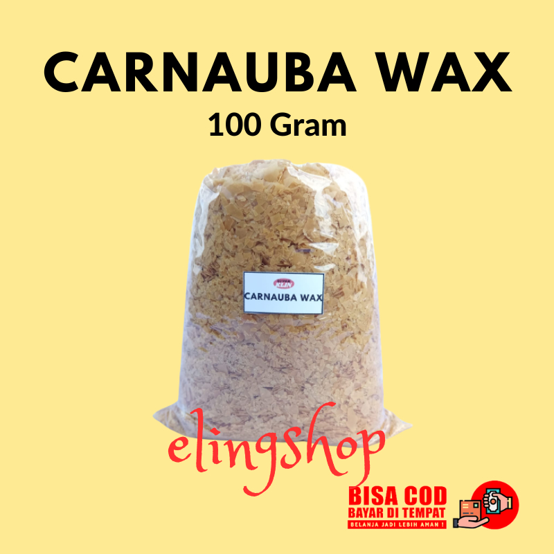 Jual Carnauba Palm Wax 100 Gram Shopee Indonesia