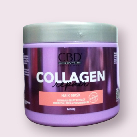 Jual Cbd Collagen Repair Hair Mask G Shopee Indonesia