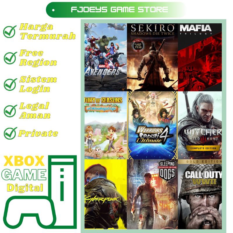 Jual [Xbox Game Termurah] Xbox Game Digital Request Kelipatan Checkout
