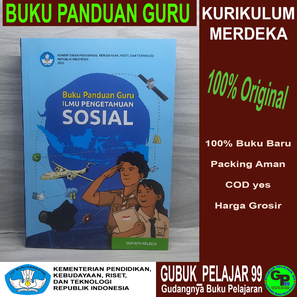 Jual Buku Panduan Guru ILMU PENGETAHUAN SOSIAL (IPS) Untuk SMP/MTs ...