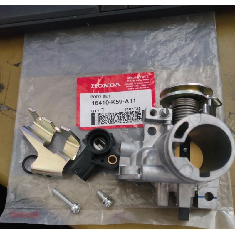 Jual SENSOR TPS DAN THROTTLE BODY VARIO 150 LED OLD 16410K59A11 BODY