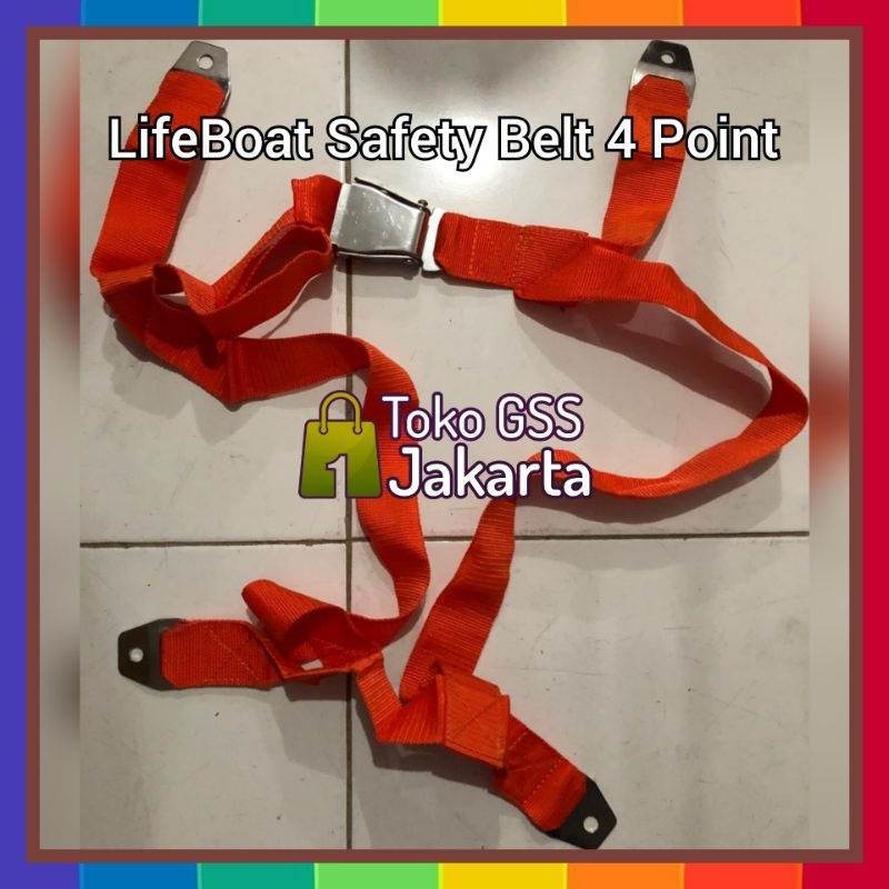 Jual LifeBoat Seat Belt Safety 4 Point IMPA 330274 | Shopee Indonesia