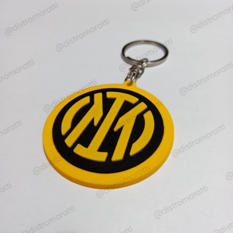 Jual Ganci Gantungan Kunci Inter Logo Keychain Karet Rubber Shopee