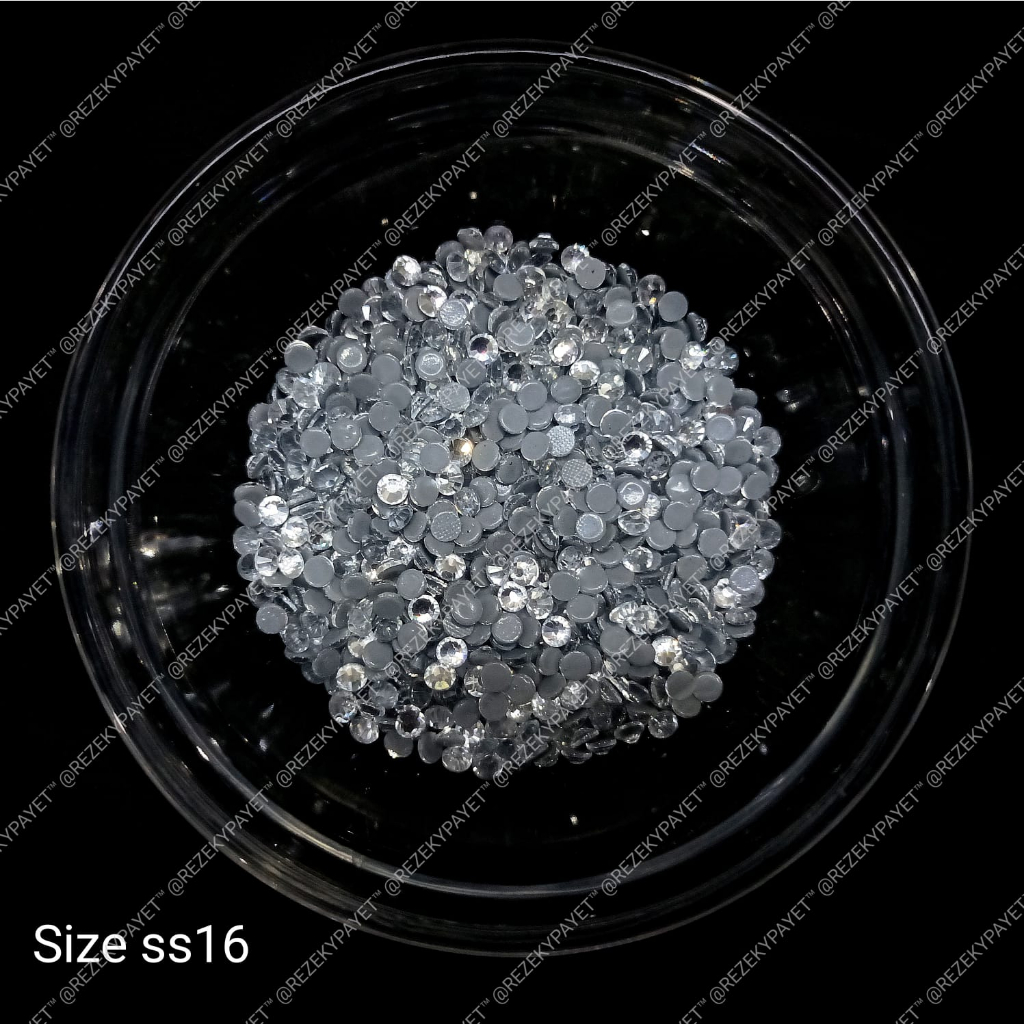Jual Crystal Hotfix Tempel | Kristal Gosok | Aurora | Polos | Payet ...