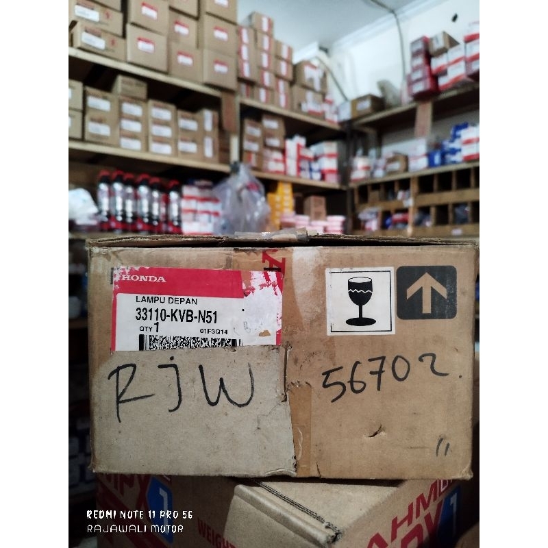 Jual lampu depan vario 110 techno / Headlight Unit (Lampu Depan