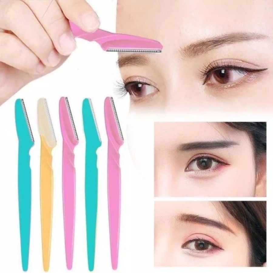 Jual HB Pisau Cukur Alis Cukuran Alis Cambang Serbaguna Eyebrow Razor ...