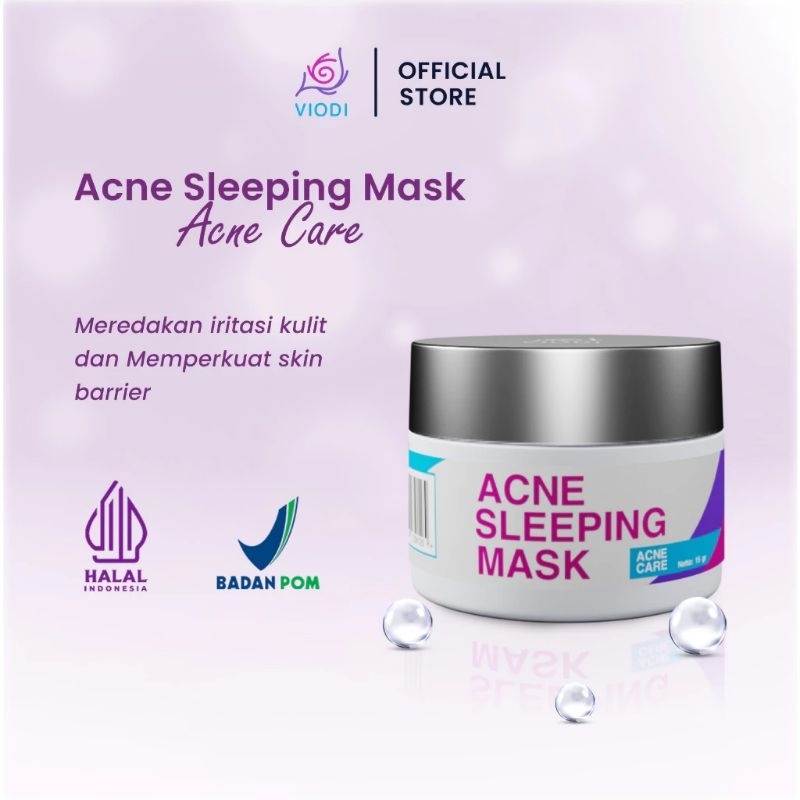 Jual viodi acne care sleeping mask Shopee Indonesia