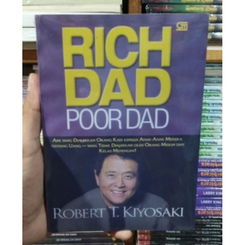 Jual Buku Rich Dad Poor Dad Robert T Kiyosaki Shopee Indonesia