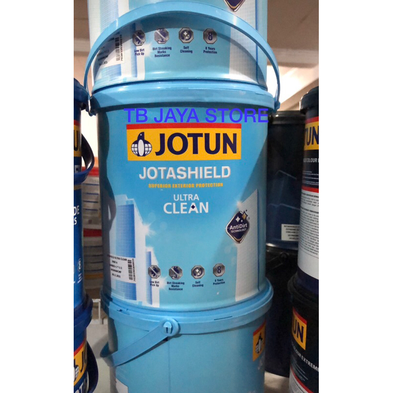 Jual Jotun Jotashield Ultra Clean 25l Black 0099 Cat Tembok Exterior Shopee Indonesia 9058