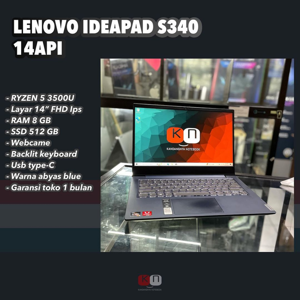 Jual Lenovo S340 Ryzen 5 Terlengkap & Harga Terbaru Oktober 2023