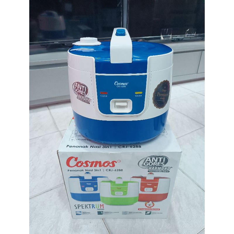 Jual Rice cooker 3 in 1 Cosmos CRJ6288 B 2L Shopee Indonesia