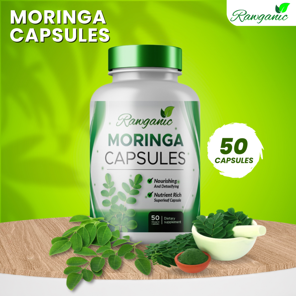 Jual Moringa Capsule / Kelor Kapsul | Shopee Indonesia