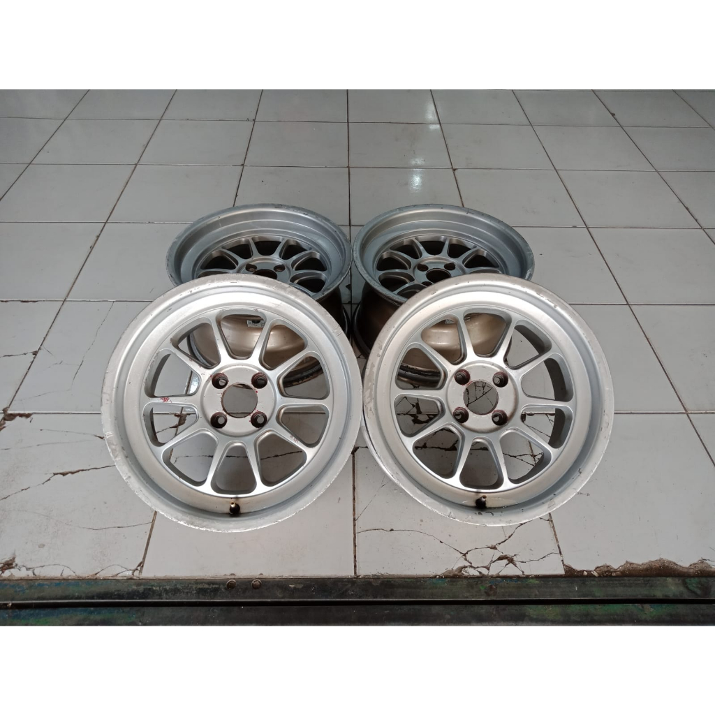 Jual pelek racing celong rays f1 ring 16 pcd 4x100 bisa untuk swift gt ...