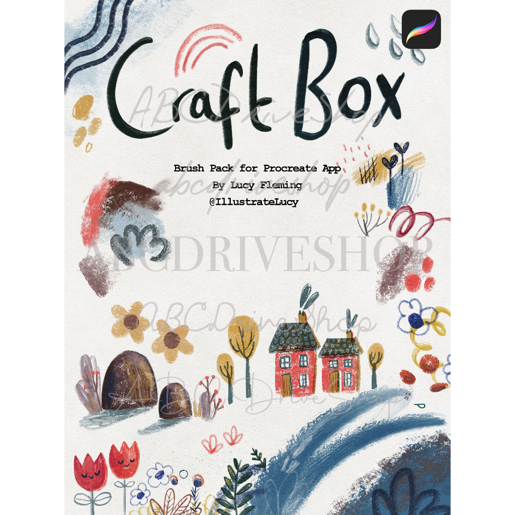 Jual Procreate Brush - Craft Box Brush Set for Procreate | Shopee Indonesia