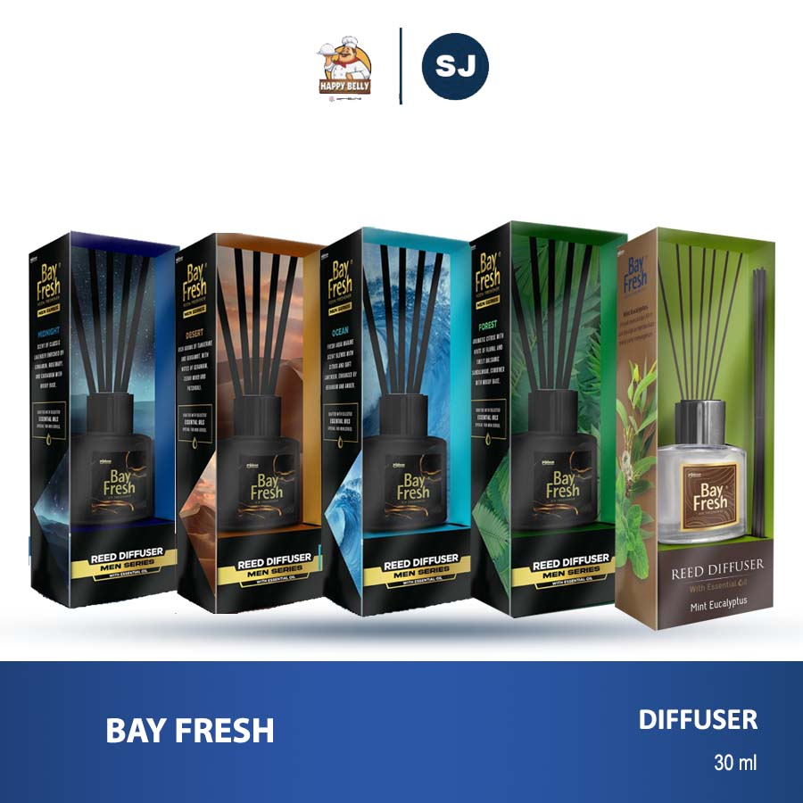 Jual BAYFRESH REED DIFFUSER PENGHARUM RUANGAN 30 ML | Shopee Indonesia