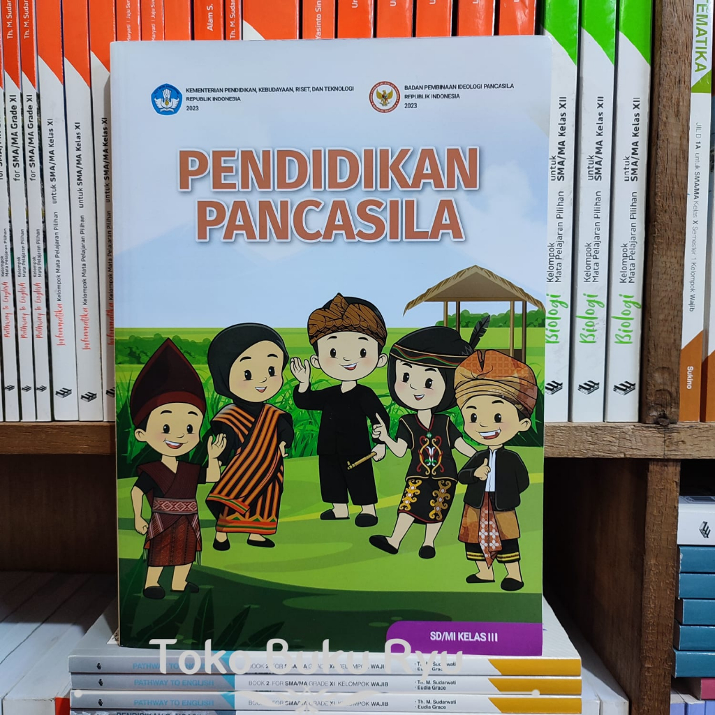 Jual Buku Teks Pelajaran Pendidikan Pancasila Kelas 3 SD Kurikulum ...