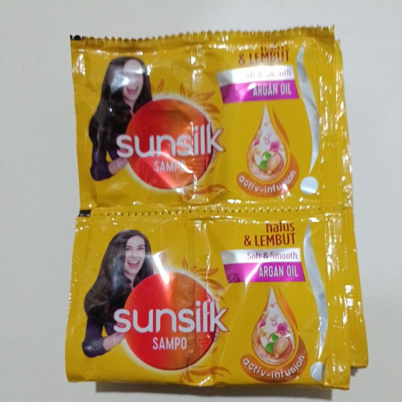 Jual Sunsilk Shampo Black Shine Dan Soft And Smoth 9ml 1 Renceng 12