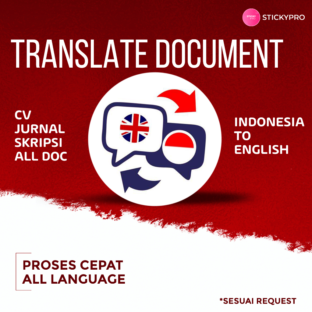 Jual JASA TRANSLATE | INDONESIA - INGGRIS | TRANSLATE JURNAL