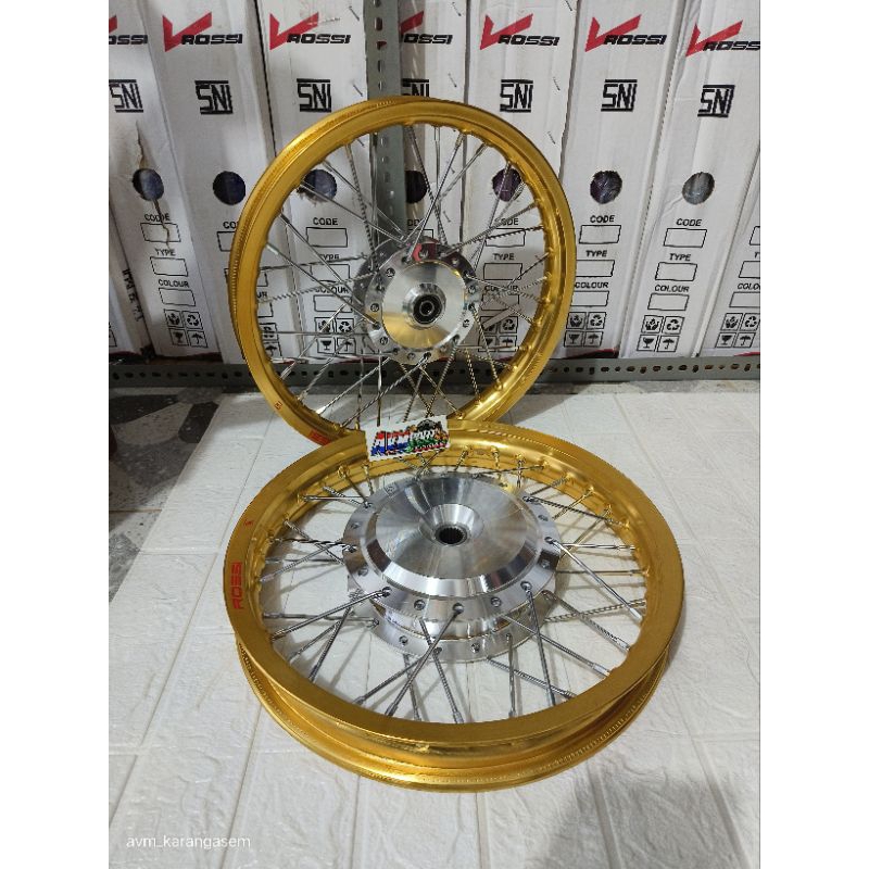 Jual sepaket velg jari jari beat scoopy genio vario mio m3 ring 14