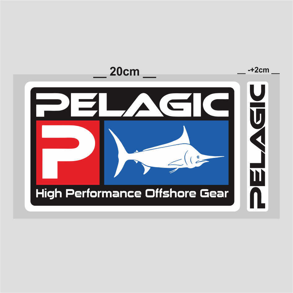 Jual Stiker Mancing Untuk Tackle Box Sticker Pancing untuk Kotak Lure ...
