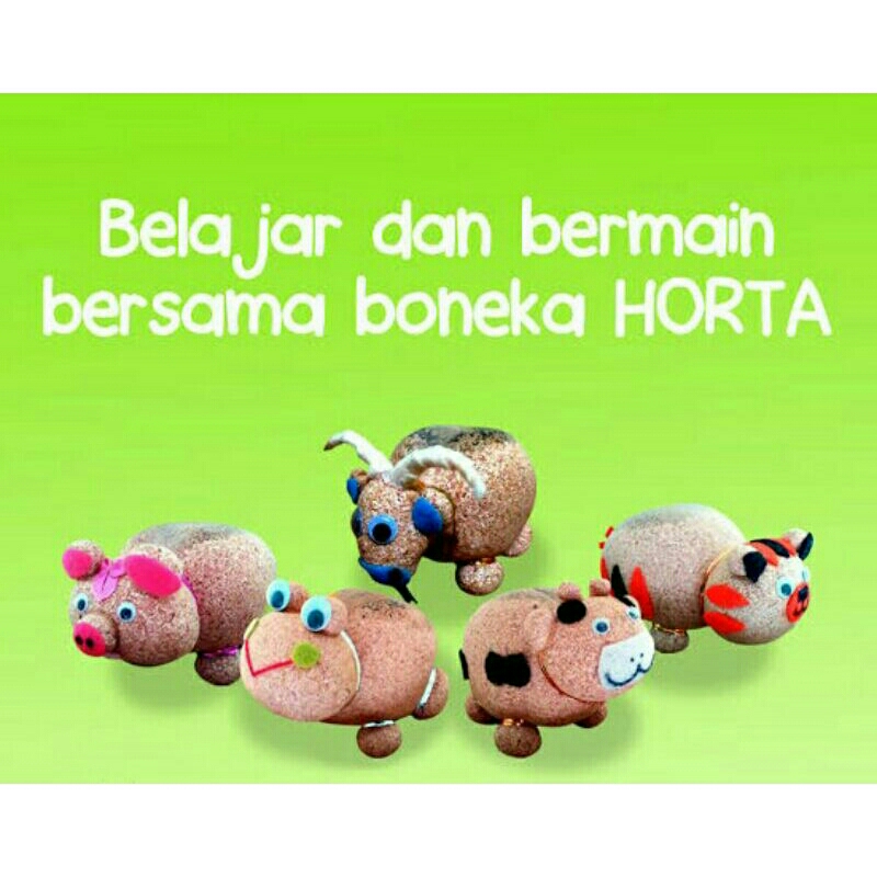 Jual Boneka Edukasi Horta Mini Karakter Random | Shopee Indonesia