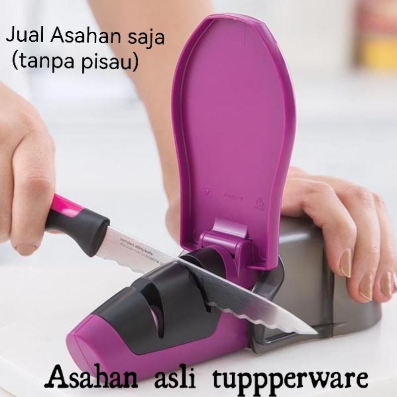 Jual knife sharpener tupperware Asahan tupperware Shopee Indonesia
